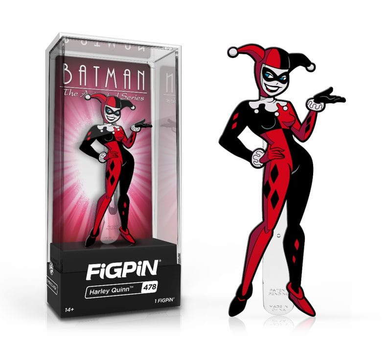 Figpin Joker #480 Batman Animated Series 1st Edition Hard Case 